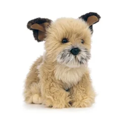 Living Nature Knuffel Hond Border Terrier 20 cm