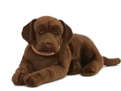 Living Nature Knuffel Hond Labrador Chocoladebruin