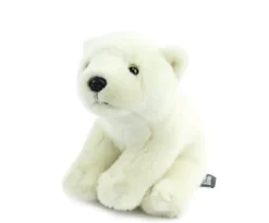 Living Nature Knuffel IJsbeer Zittend