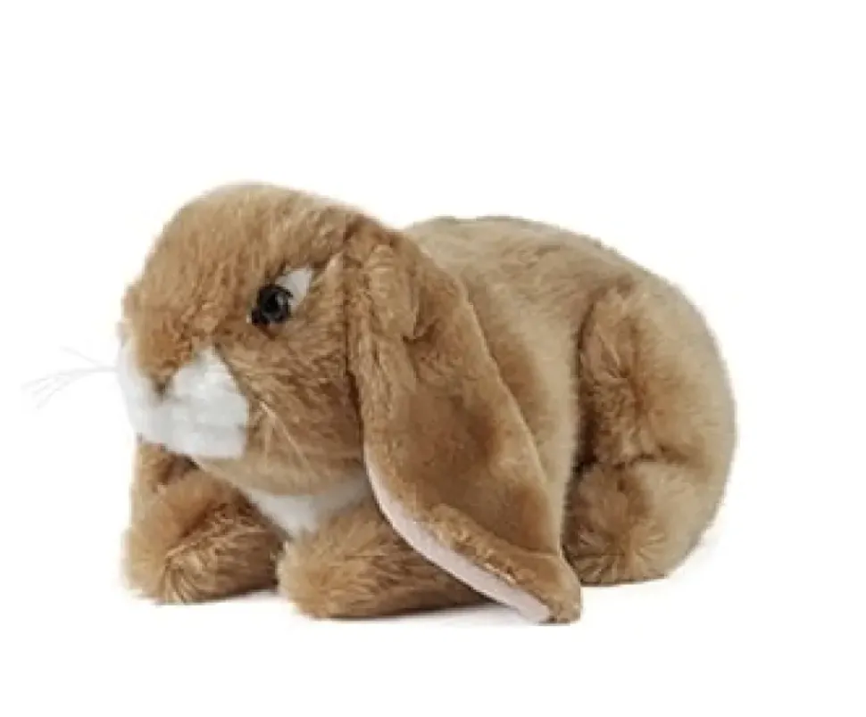 Living Nature Knuffel Konijn Lange Oren Beige