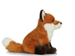 Living Nature Knuffel Vos Zittend 27 cm