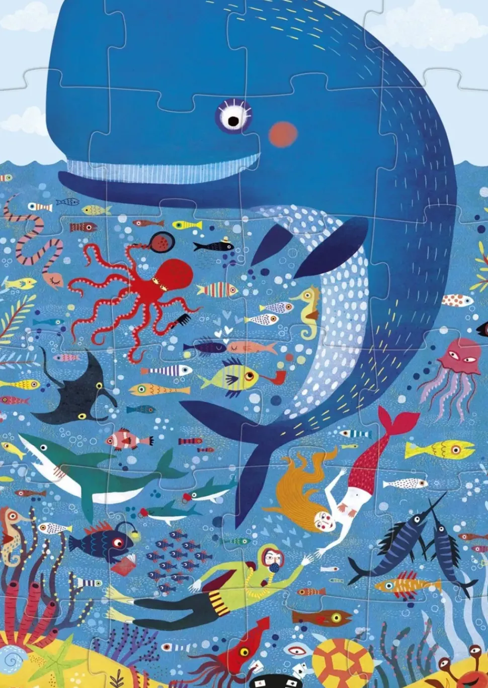 Londji Pocket Puzzel My Little Ocean 24 pcs