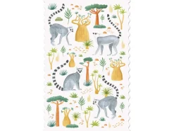Londji Postcard - Lemurs