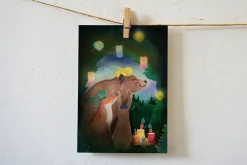 Lotte Drouen Ansichtkaart Sinterklaas