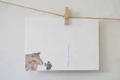 Lotte Drouen Ansichtkaart Lammetje geboren