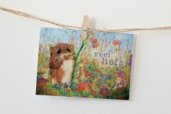 Lotte Drouen Ansichtkaart Veel Liefs