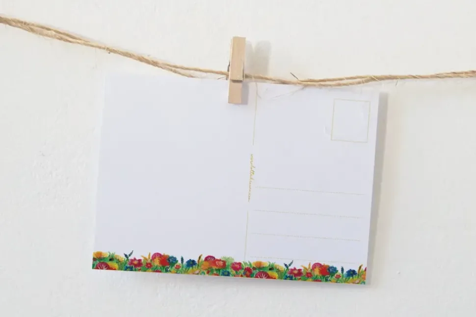 Lotte Drouen Ansichtkaart Veel Liefs