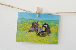 Lotte Drouen Ansichtkaart Buitenspelen