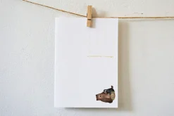 Lotte Drouen Ansichtkaart Beer, das en vos bedankt!