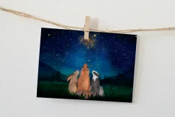 Lotte Drouen Ansichtkaart Sterren Kijken