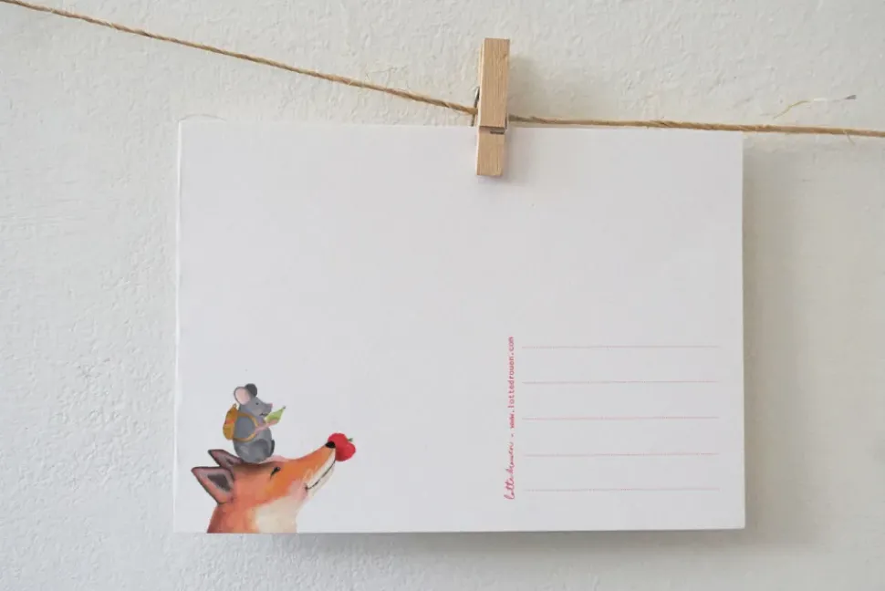 Lotte Drouen Ansichtkaart Diep in de Zee