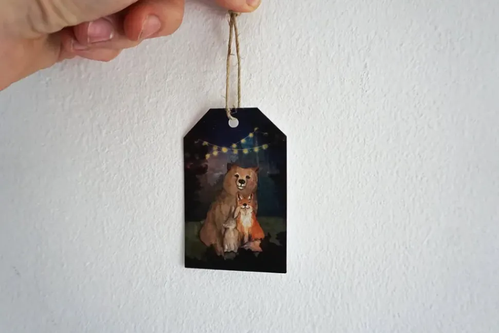 Lotte Drouen Cadeaulabelset Kerst