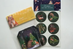 Lotte Drouen Cadeaulabelset Kerst