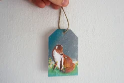 Lotte Drouen Cadeaulabelset Bosdieren