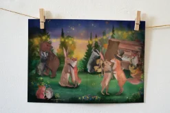 Lotte Drouen Wenskaart Trouwfeest