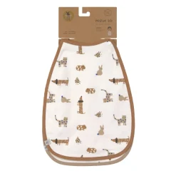 Lässig Babyslabbetje Medium Little Mateys Royal Blue