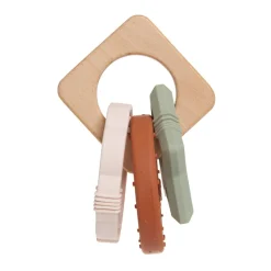 Lässig Bijtring Hout/Siliconen Little Universe