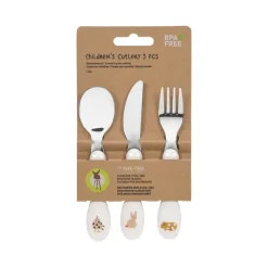 Lässig Kinderbestek Little Mateys Spicy Orange 3pcs