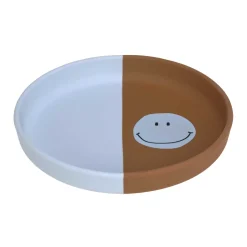 Lässig Kinderbord Siliconen Happy Rascals Smile Sky Blue