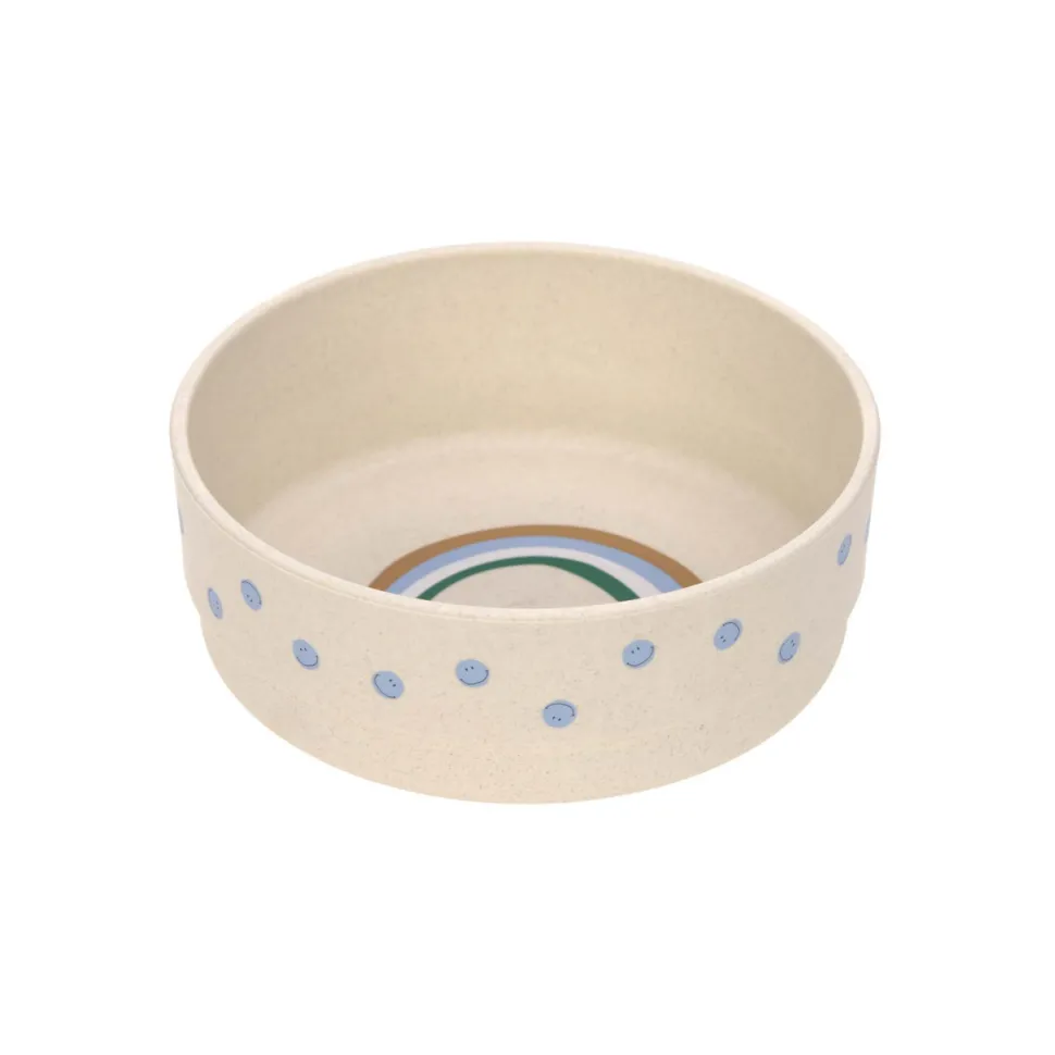 Lässig Kinderschaaltje Happy Rascals Smile Sky Blue Cellulose