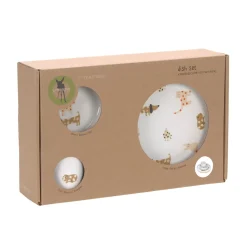 Lässig Kinderservies Porselein Spicey Orange set 3-delig