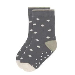 Lässig Kindersokjes Anti-Slip Anthracite/Olive Set 2-delig