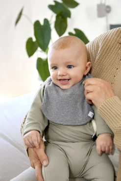 Lässig Newborn Slab GOTS Dark Grey/Light Grey/Nature