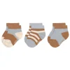 Lässig Sneaker Kindersokjes Light Blue Caramel Set 3-delig