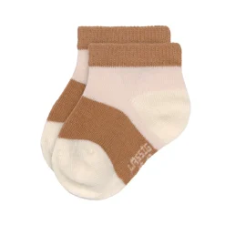 Lässig Sneaker Kindersokjes Powder Pink/Caramel Set 3-delig