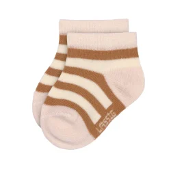 Lässig Sneaker Kindersokjes Powder Pink/Caramel Set 3-delig