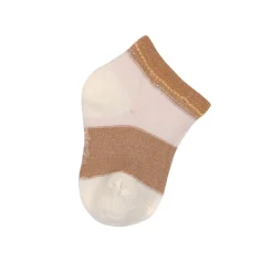 Lässig Sneaker Kindersokjes Powder Pink/Caramel Set 3-delig