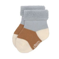 Lässig Terry Kindersokjes Light Blue Caramel Set 3-delig