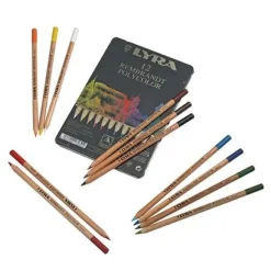 Lyra Rembrandt Polycolor Potloden Blik 12-delig