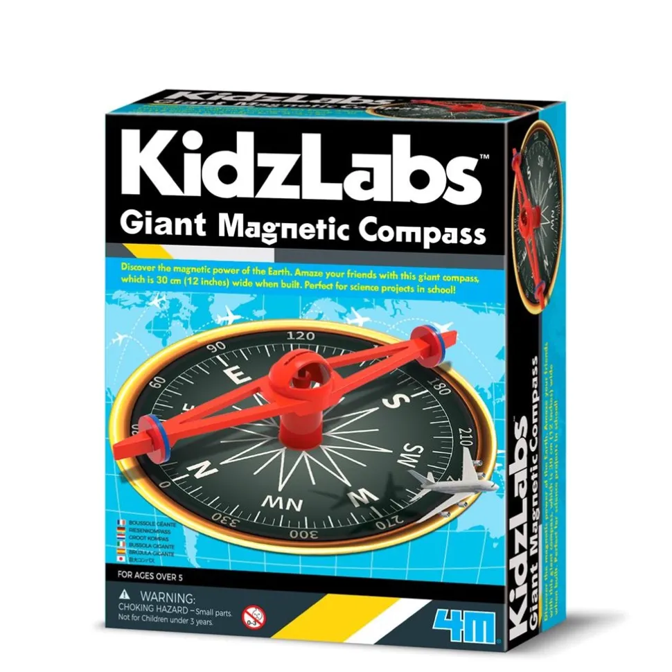4M KidzLabs Giant Magnetisch Kompas