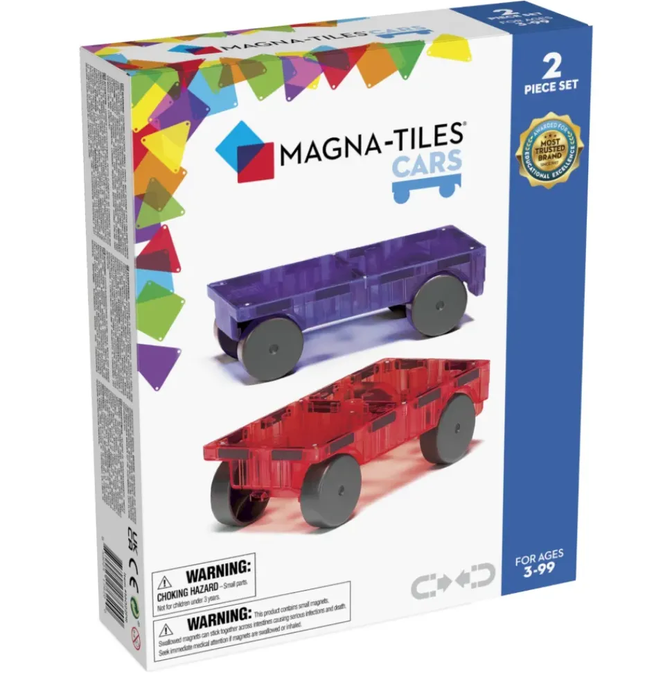 Magna-Tiles Cars 2 pcs Paars Set