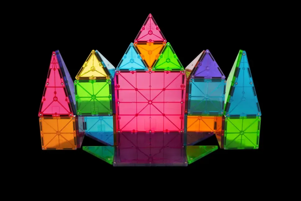 Magna-Tiles Clear Colors 32 pcs