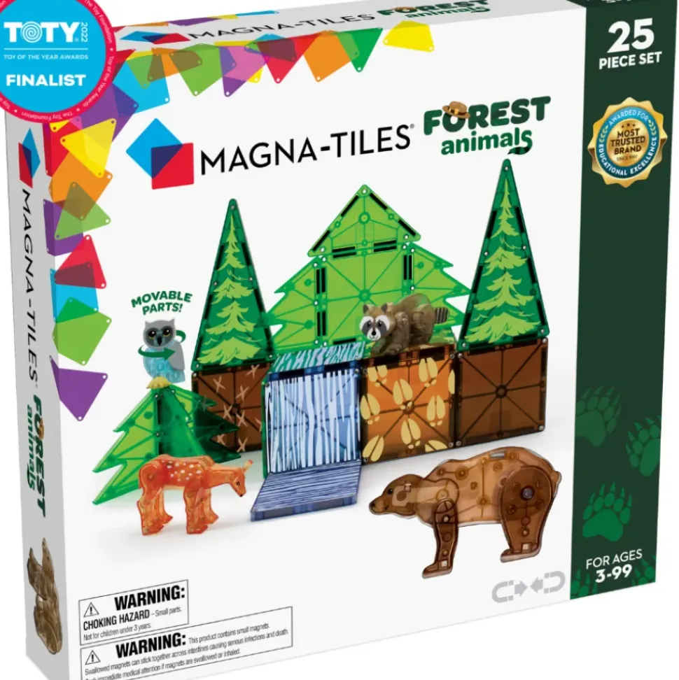 Magna-Tiles Forest animals 25 pcs set