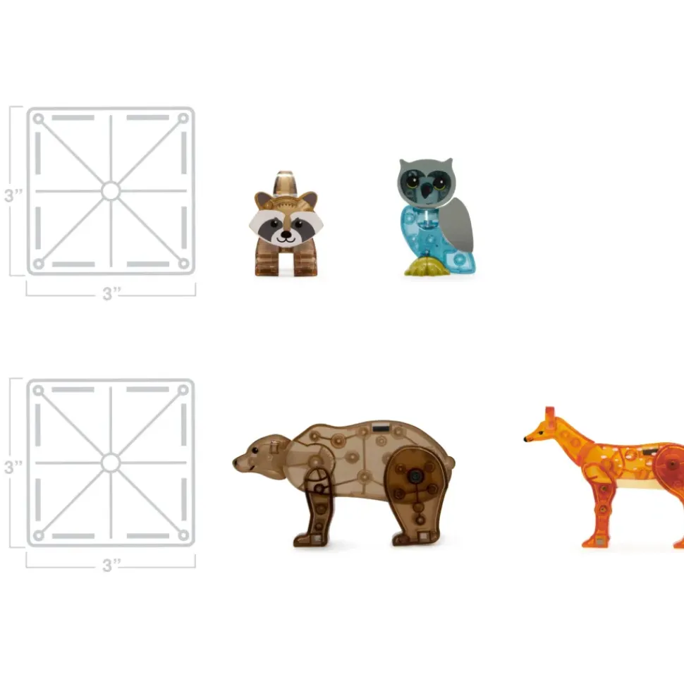 Magna-Tiles Forest animals 25 pcs set