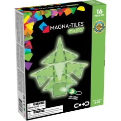 Magna-Tiles Glow in the dark 16 pcs Set