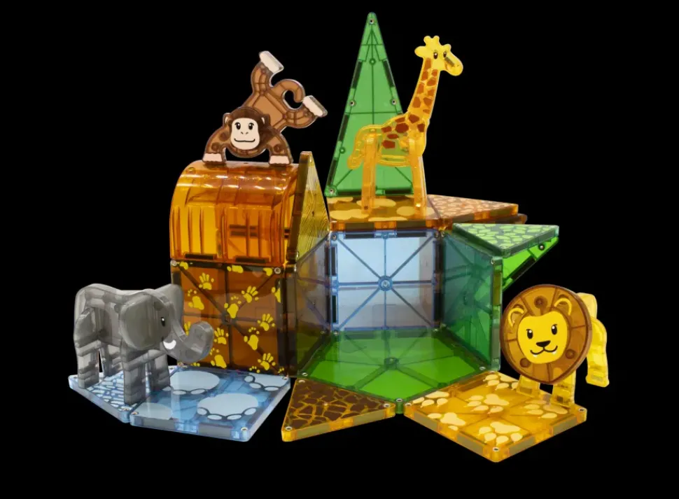 Magna-Tiles Safari Animals 25 pcs Set