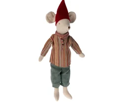 Maileg Kerstmuis Jongen Medium 37cm