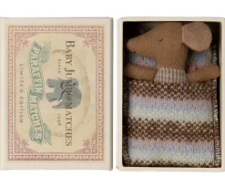 Maileg Knuffelmuis Baby Sleepy-Wakey Roze