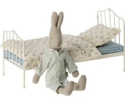 Maileg Metalen Poppenbed Mini Blauw