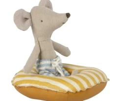 Maileg Rubberboot voor Small Mouse Yellow Stripe