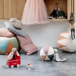 Maileg Stoffen Bal Dusty Green Glitter