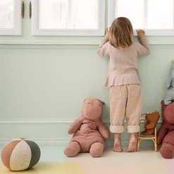 Maileg Stoffen Bal Dusty Green Glitter