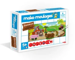 mako Créatons Doos Boerderij set 6-vormen