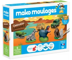 mako Créatons Doos Savanne Set 6-vormen
