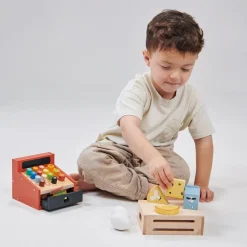 Mentari Kassa met Scanner Hout