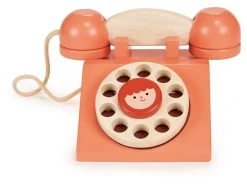 Mentari Ring Ring Telefoon Hout